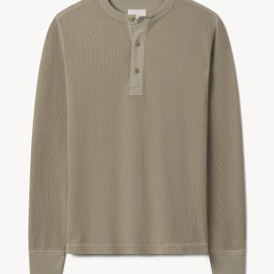 Vintage Thermal Henley