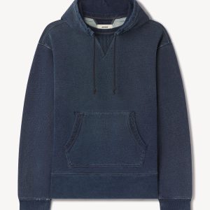 Double Indigo Loopback Afterhood Sweatshirt