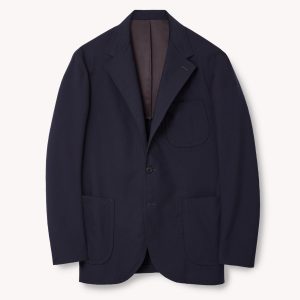 Italian Three-Season Wool Graduate Blazer