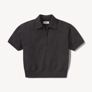 Vintage Interloop Short Sleeve Quarter Zip